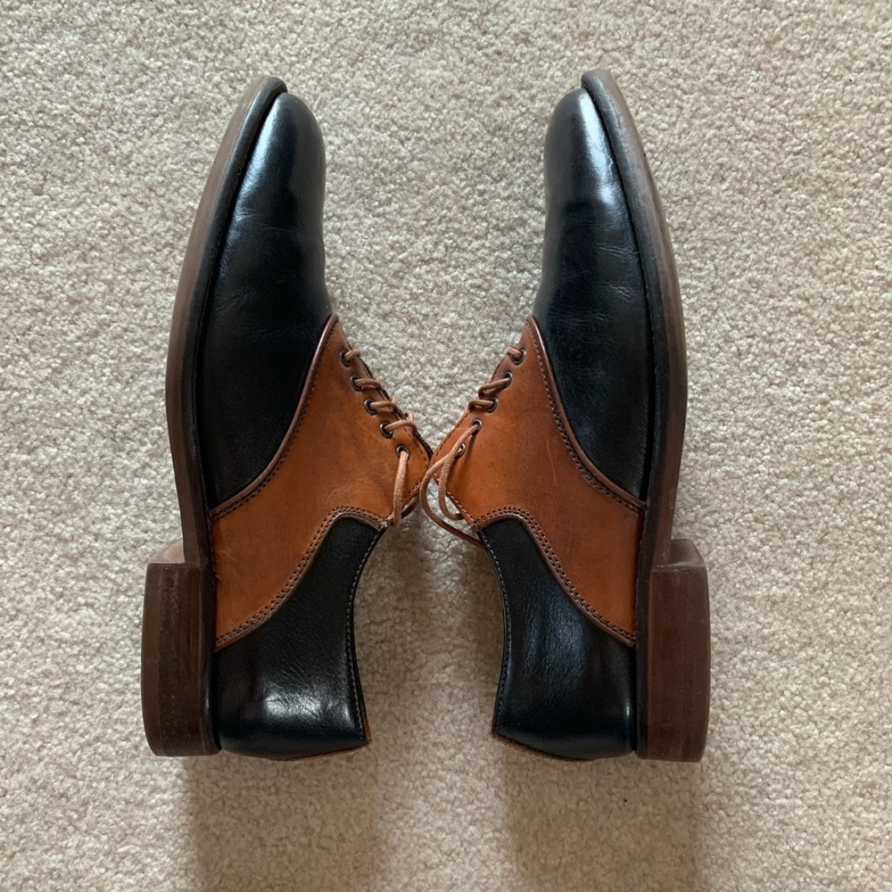 Johnston & Murphy Two Tone Oxford Shoes